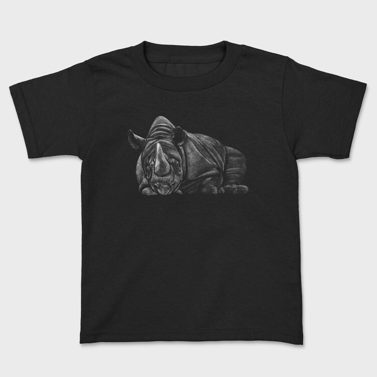 Tricou Copii, Lying Rhino