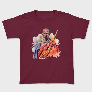 Maasai Warrior Masai, Tricou Copii