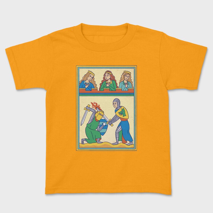 Medieval Illustration, Tricou Copii