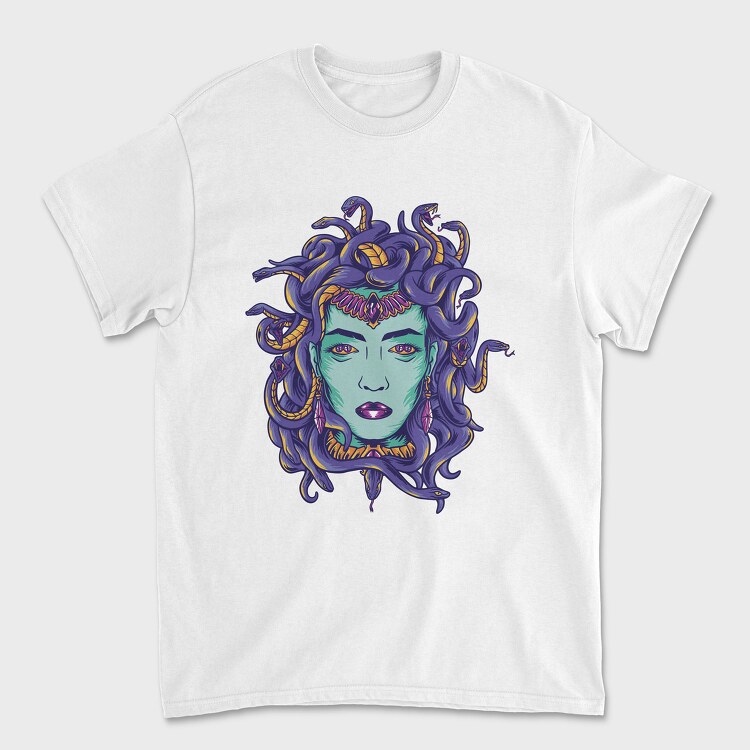 Medusa Face, Tricou Barbati (Unisex)