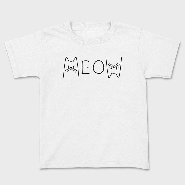 Meow Cats, Tricou Copii