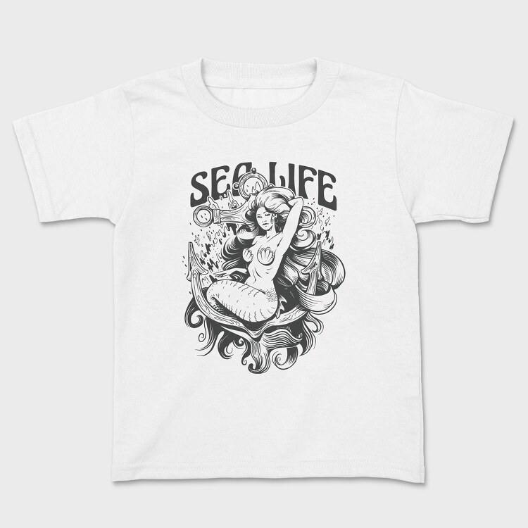 Tricou Copii, Mermaid Sea Life