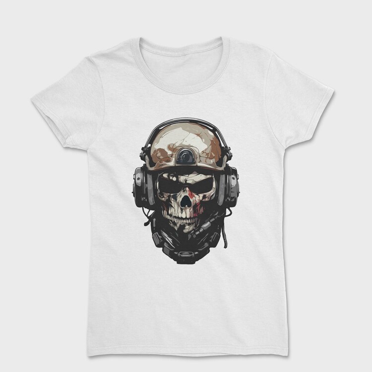 Military Skull, Tricou Femei