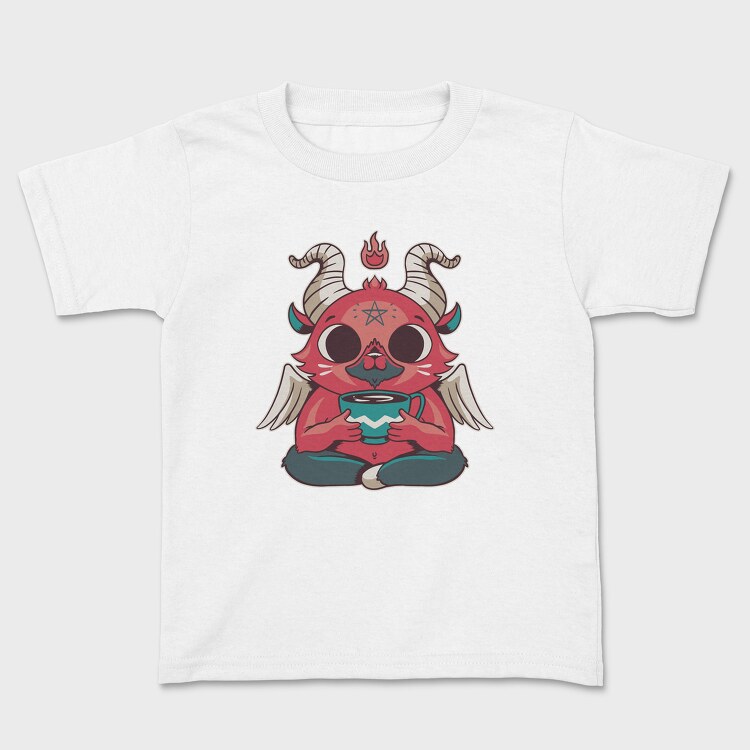 Mini Baphomet Coffee, Tricou Copii