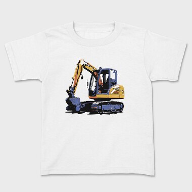 Mini Excavator, Tricou Copii