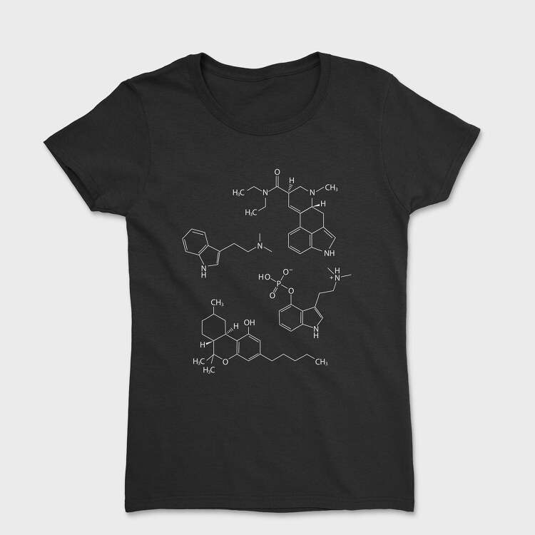 Tricou Femei, Molecules