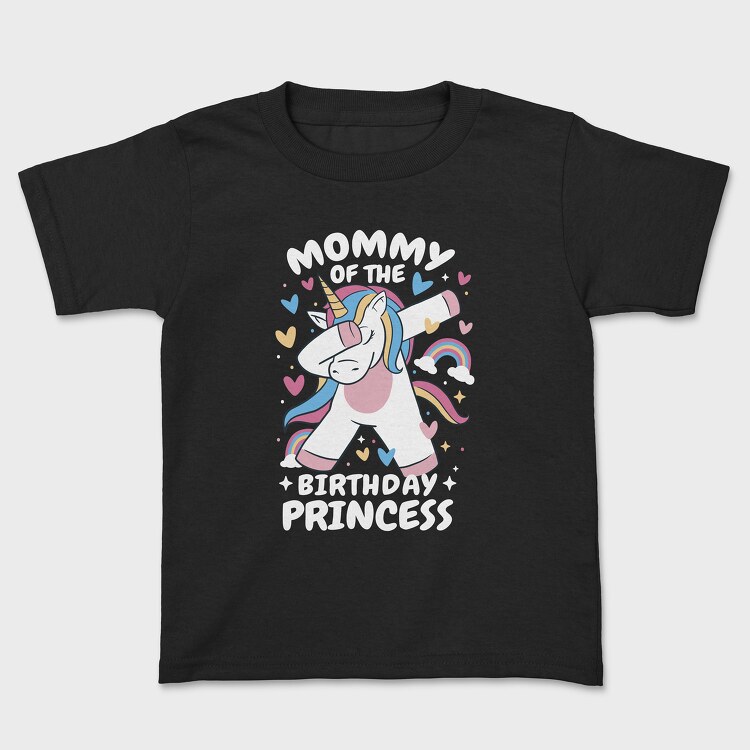 Tricou Copii, Mommy of the Birthday Princess