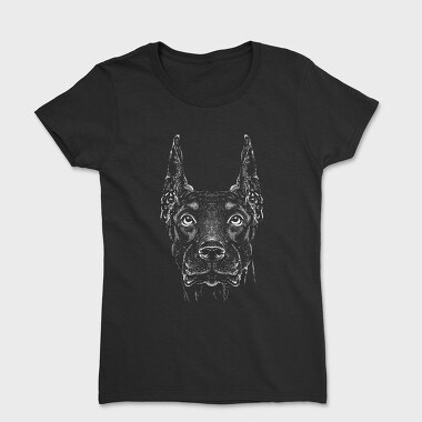 Monochrome Doberman, Tricou Femei