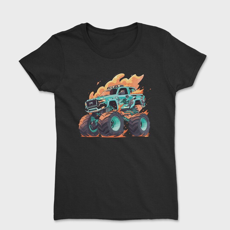 Tricou Femei, Monster Truck