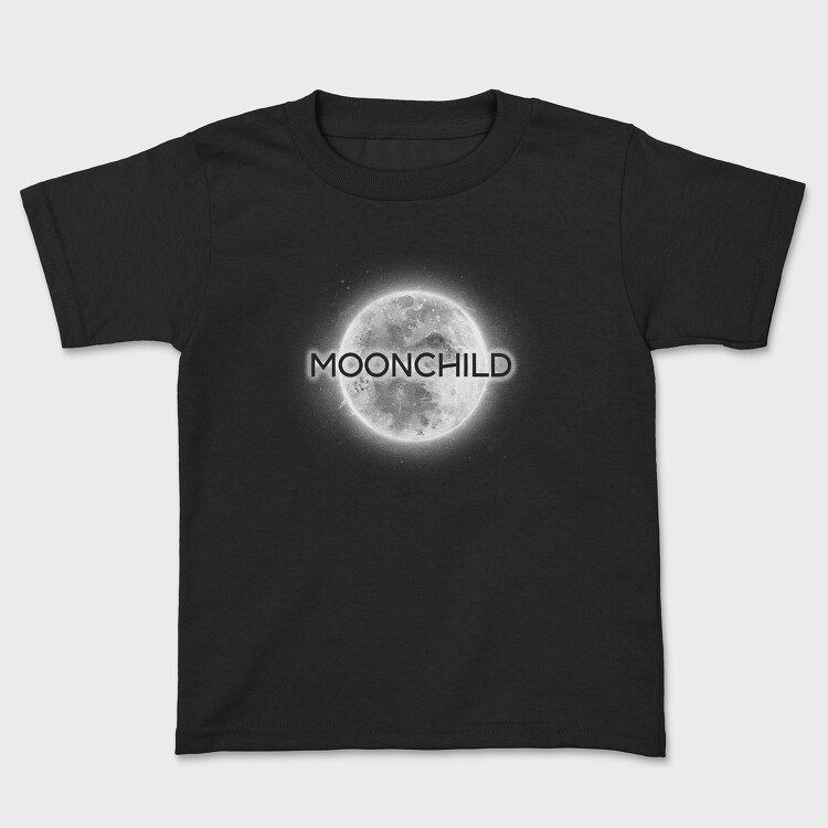 Tricou Copii, Moonchild Monochrme