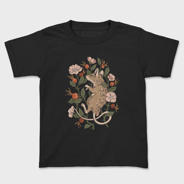 Tricou Copii, Mouse Rosehip