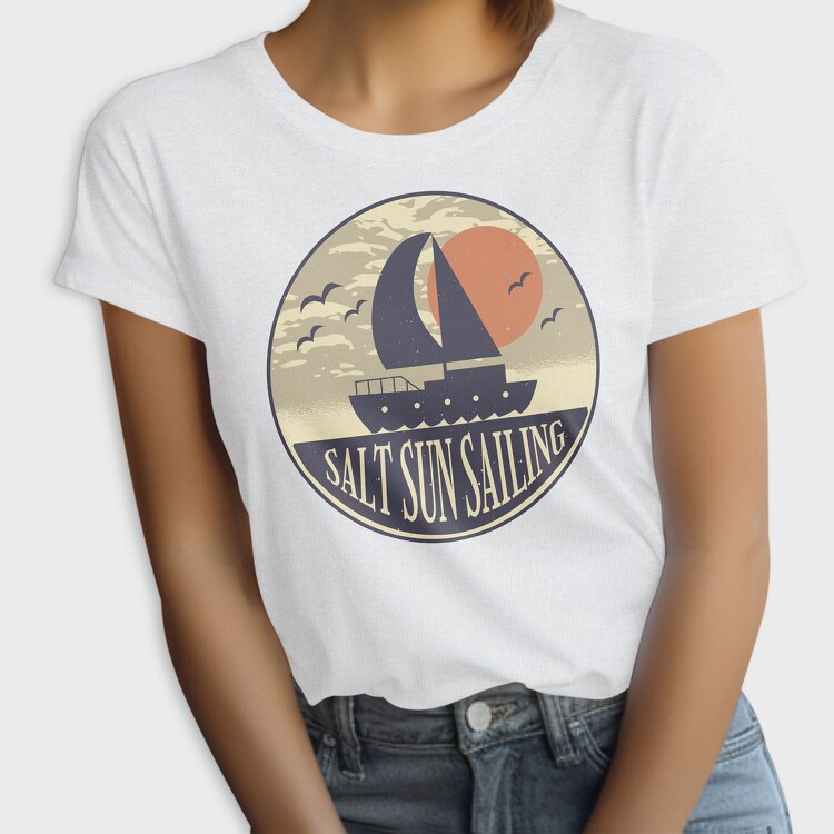 Salt Sun Sailing Boat, Tricou Femei