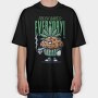 Cannabis Muffin Fresh Baked, Tricou Oversize Barbati (Unisex)