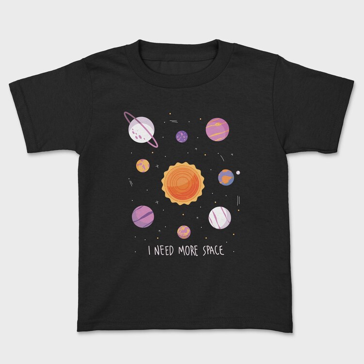 Tricou Copii, Need More Space Solar System