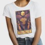 Pixelart Tarot Card the Devil, Tricou Femei