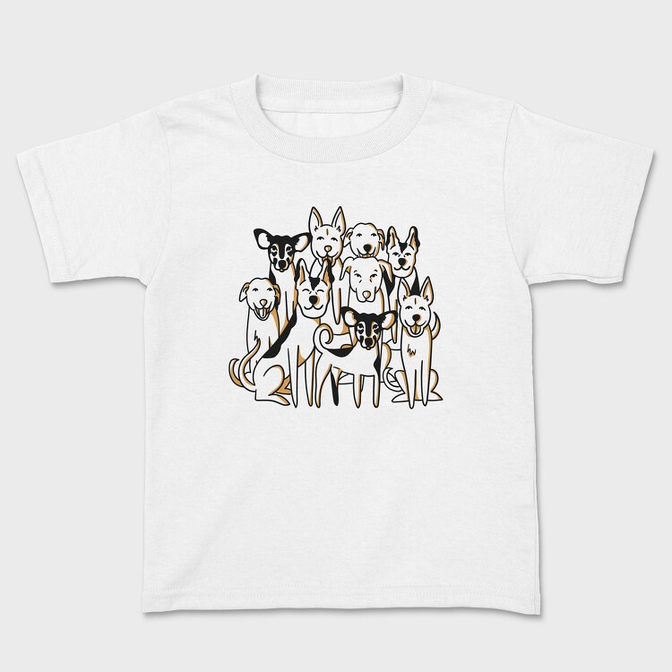 Tricou Copii, Pariah Dogs