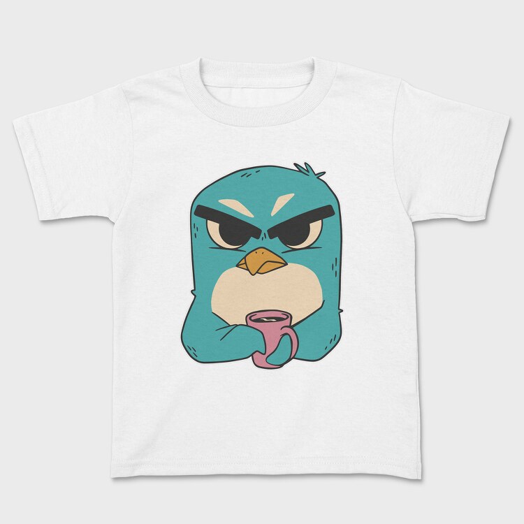 Tricou Copii, Penguin Coffee