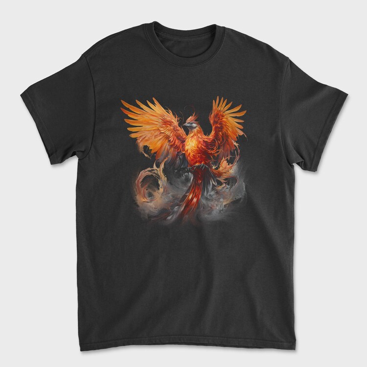 Tricou Barbati (Unisex), Phoenix Bird