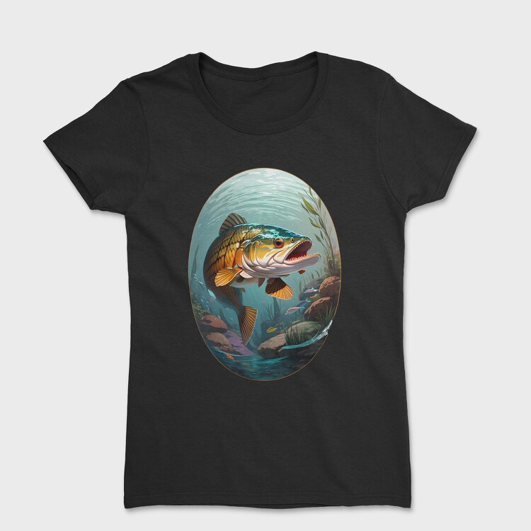 Tricou Femei, Pikewater Fish