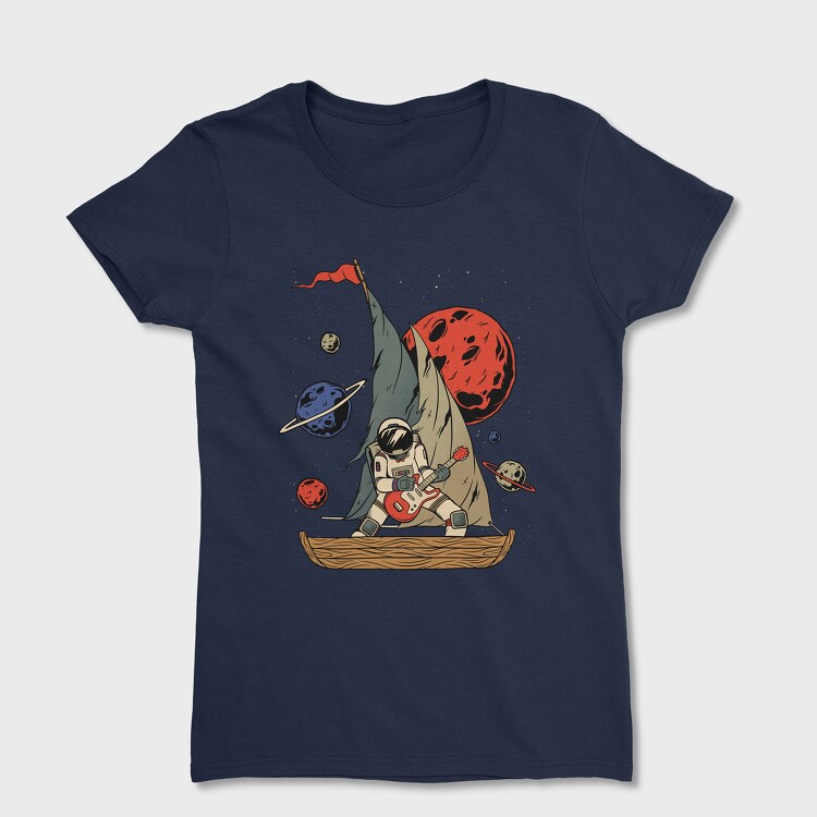 Tricou Femei, Pirate Astronaut