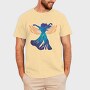 Angel Woman Fantasy Flower Of Life, Tricou Barbati (Unisex)