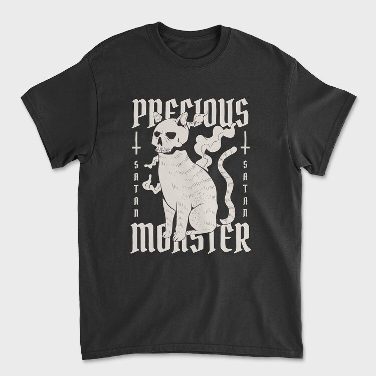 Tricou Barbati (Unisex), Precious Monster Cat