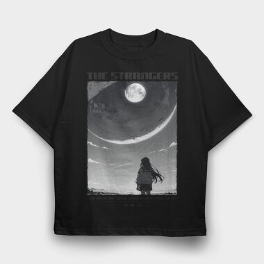 Moonlit Stranger Trend The Strangers, Tricou Oversize Barbati (Unisex)