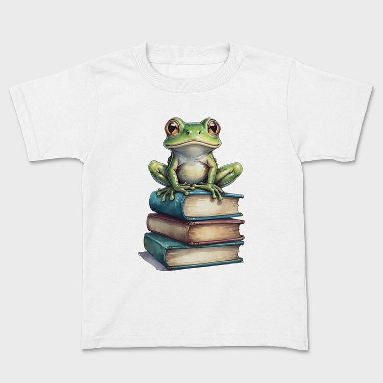 Tricou Copii, Realistic Frog Books