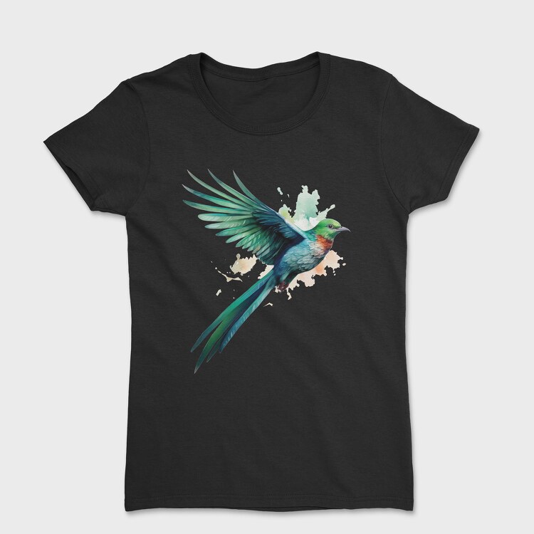 Tricou Femei, Realistic Quetzal