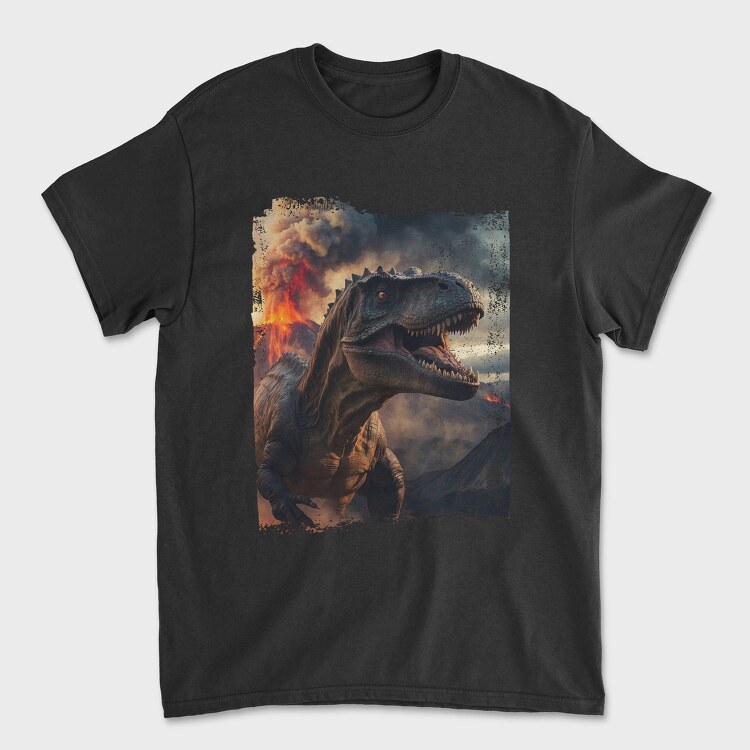 Tricou Barbati (Unisex), Realistic Trex