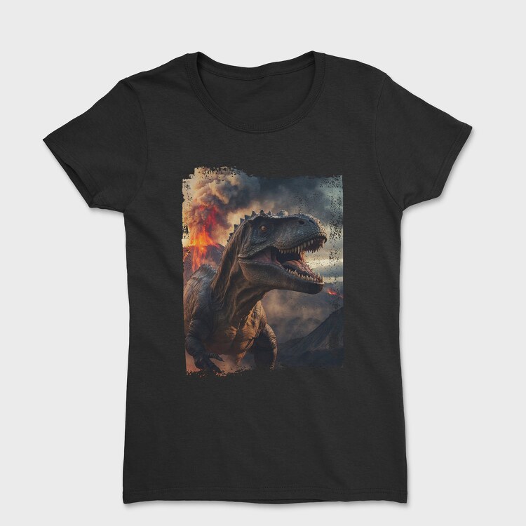 Tricou Femei, Realistic Trex