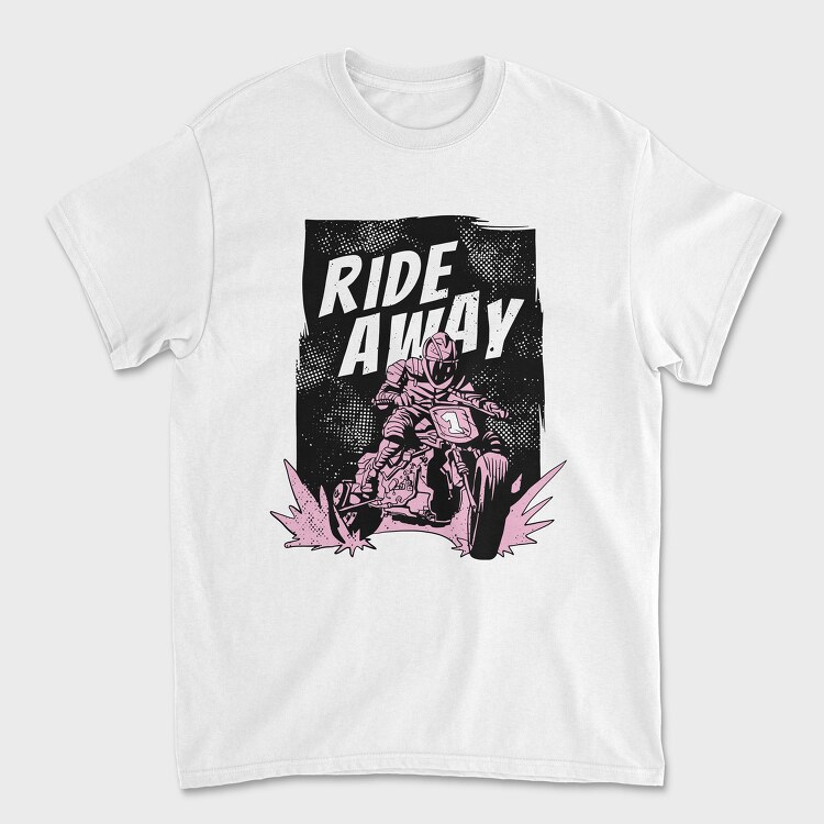 Tricou Barbati (Unisex), Ride Away