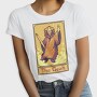 Pixelart Tarot Card the Geek, Tricou Femei