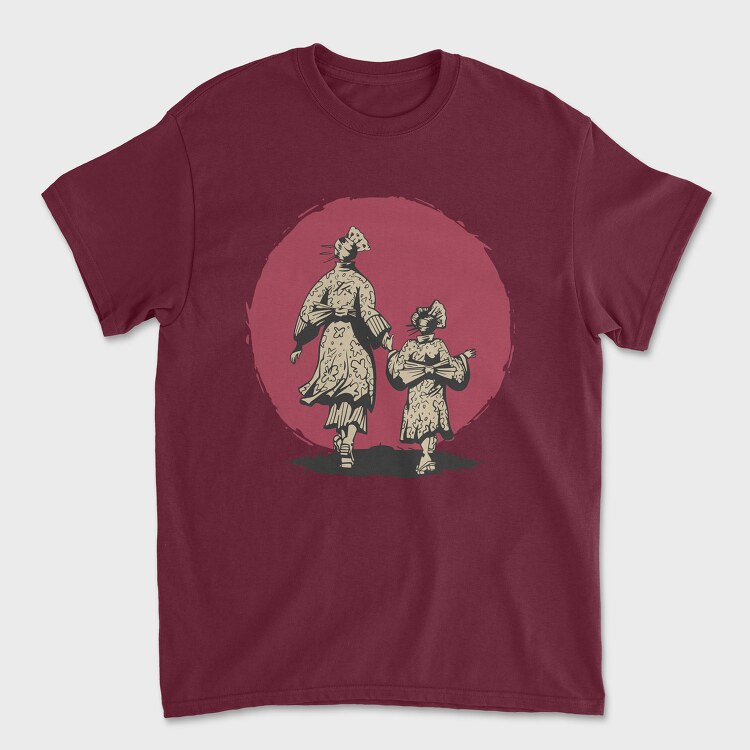 Tricou Barbati (Unisex), Samurai Mother