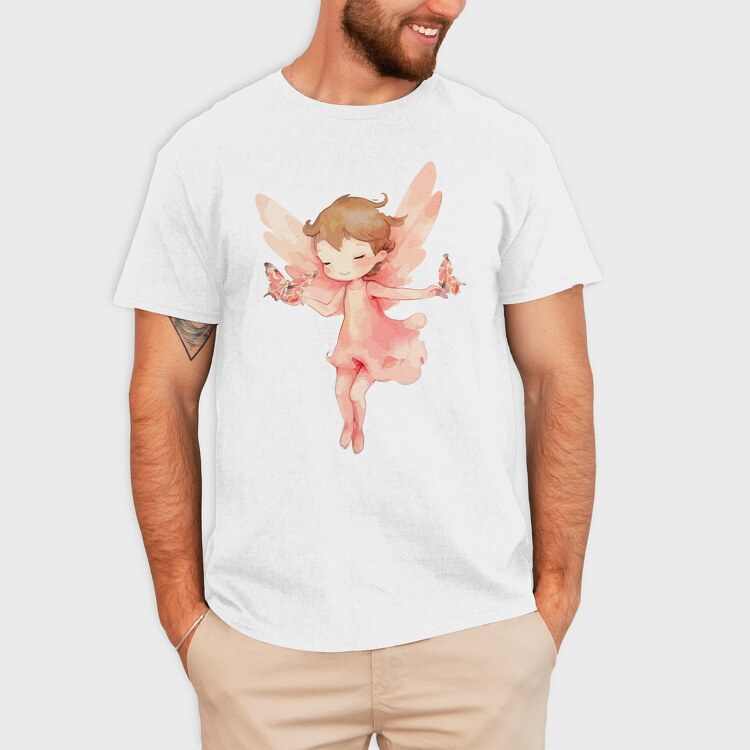 Angelic Butterfly Dreams, Tricou Barbati (Unisex)