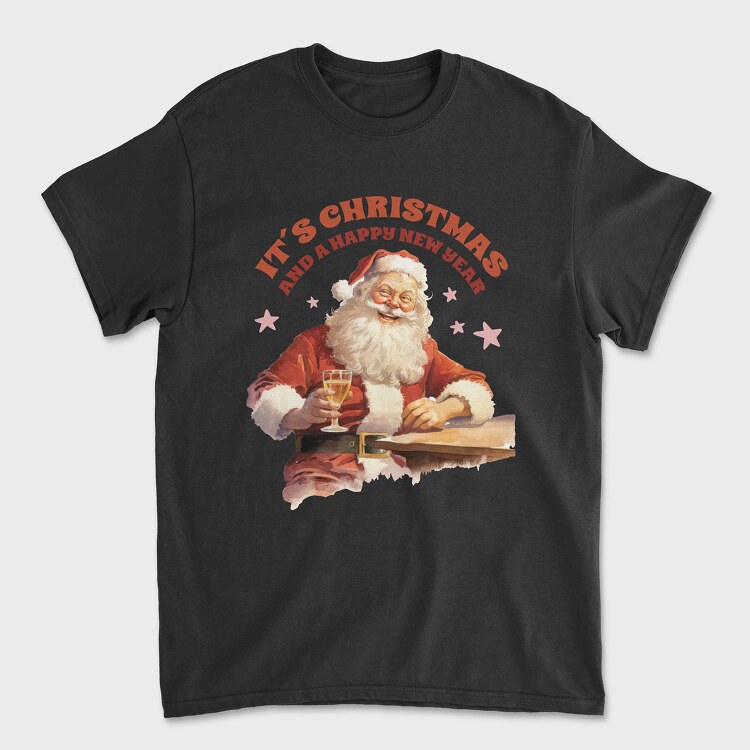 Tricou Barbati (Unisex), Santa Claus