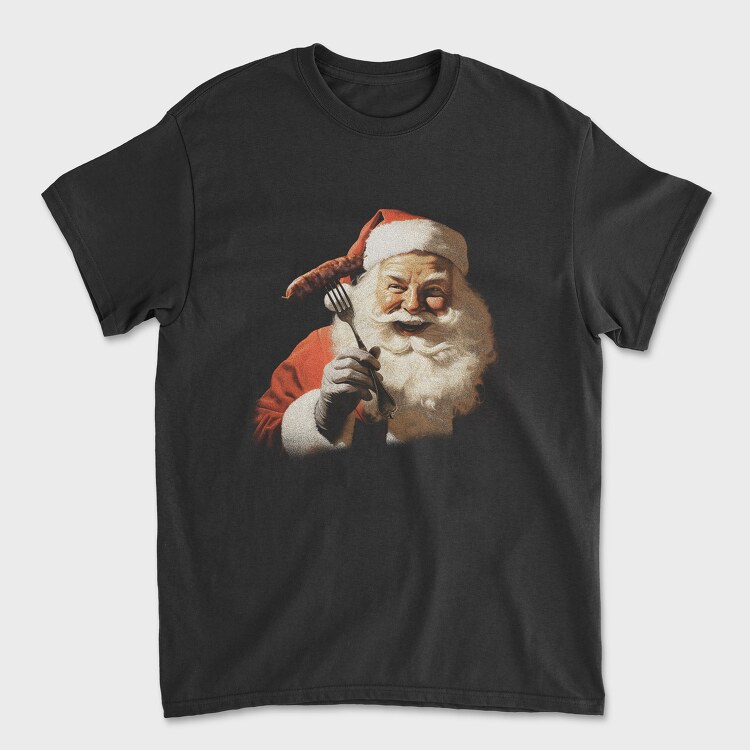 Tricou Barbati (Unisex), Santa Funny