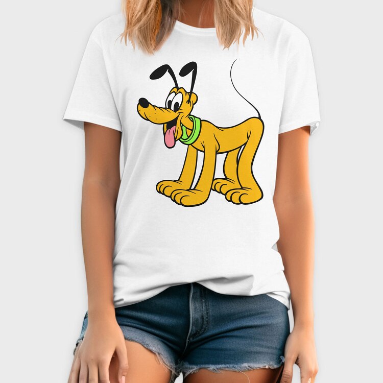 Cartoon Retro Pluto 4, Tricou Barbati (Unisex)