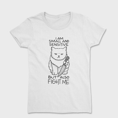 Small and Sensitive Cat, Tricou Femei