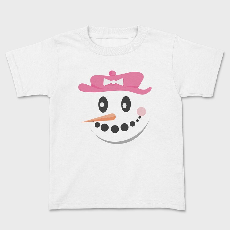 Snow Man Face 4, Tricou Copii