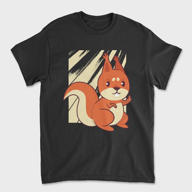 Squirrel, Tricou Barbati (Unisex)