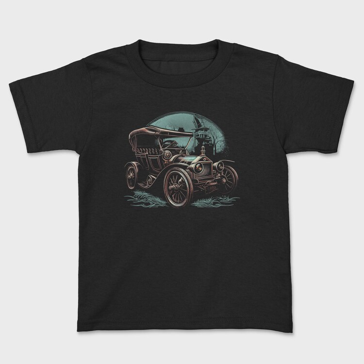 Steampunk Car, Tricou Copii