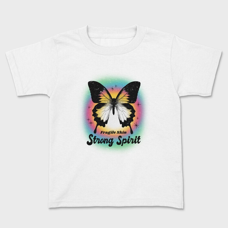 Strong Spirit Butterfly, Tricou Copii