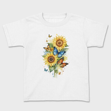 Sunflower Butterfly, Tricou Copii