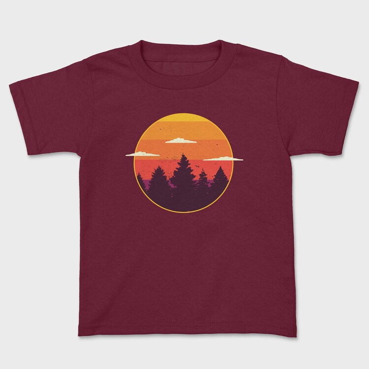 Sunset Trees, Tricou Copii