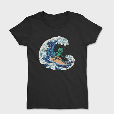 Surfing Alien, Tricou Femei