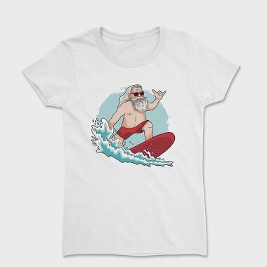 Surfing Santa, Tricou Femei