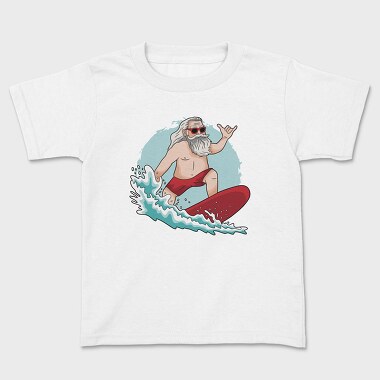 Surfing Santa, Tricou Copii