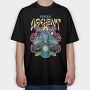 Psychedelic Inner Ascent, Tricou Oversize Barbati (Unisex)