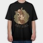 Cute Horse, Tricou Oversize Barbati (Unisex)